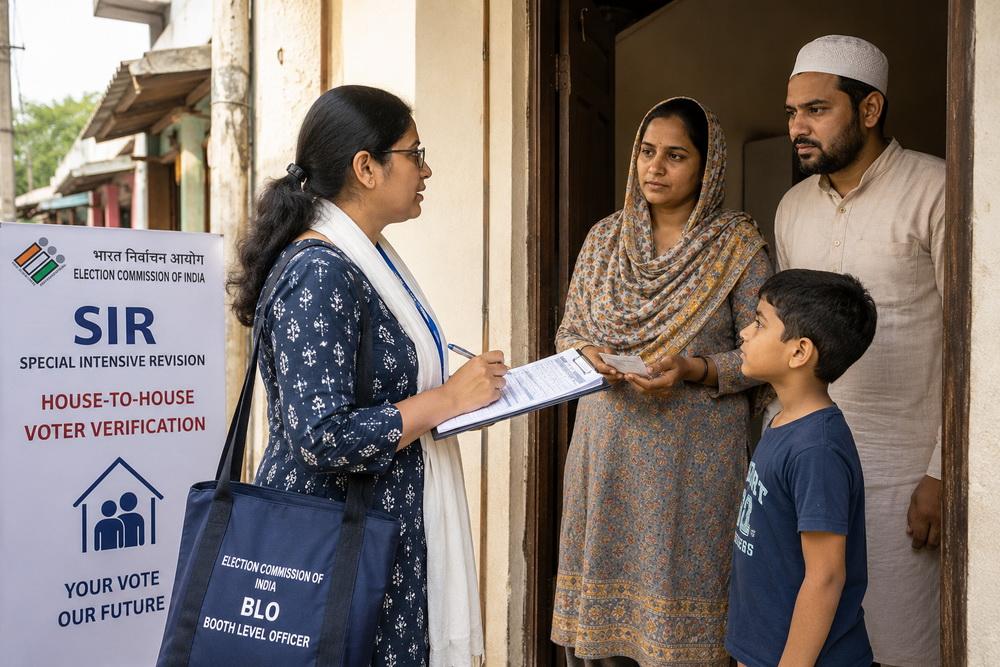 House-to-house voter verification under SIR to begin on June 30 in Bhatkal; Tanzeem sets up helpline desk