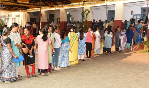 Dakshina Kannada Lok Sabha Constituency Witnesses Strong Voter Turnout of 77.44%