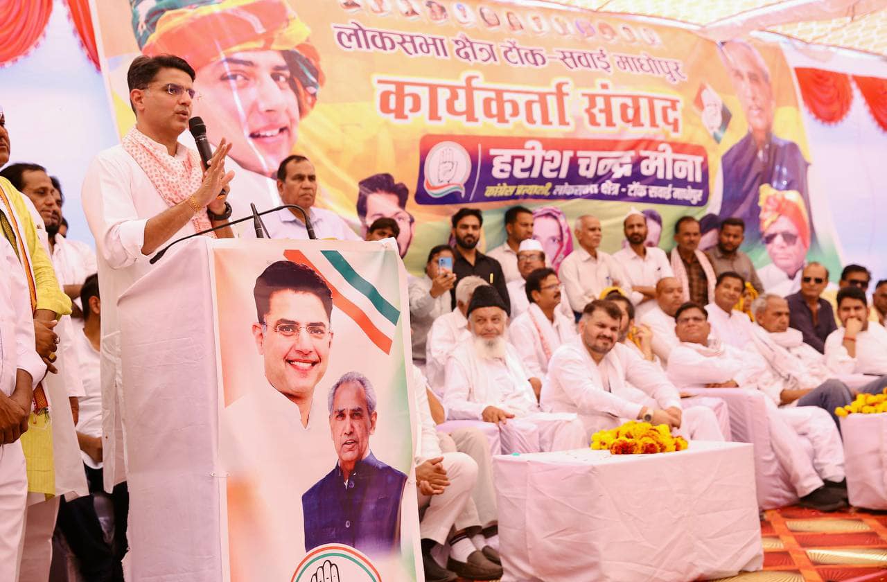 PM should avoid instigating emotions by discussing temples, mosques and Mangalsutra : Sachin Pilot