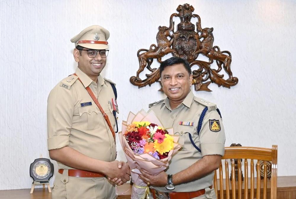 Uttara Kannada SP M. Narayan transferred to Bengaluru; Deepan M.N. takes charge as new SP