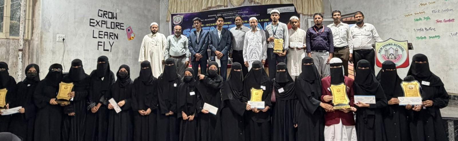 Bhatkal Shams hosts second inter-school and inter-college science fair; 52 teams showcase research projects