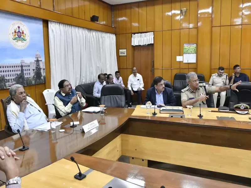 CM Siddaramaiah orders tight security arrangements in Bengaluru ahead of New Year celebrations