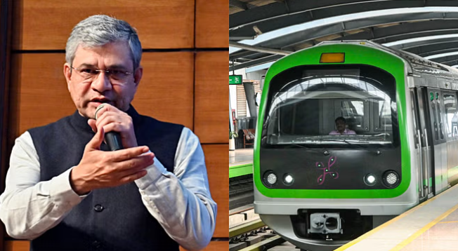 Railway Minister Vaishnaw Blames Karnataka Government for Bengaluru Metro Fare Hike