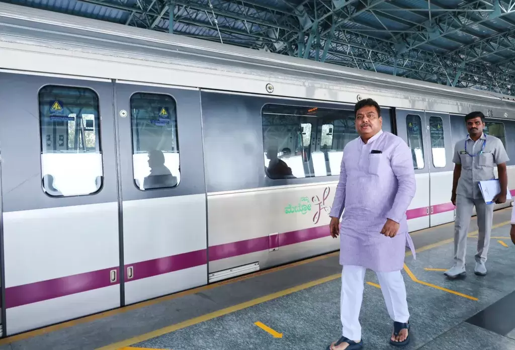 Minister MB Patil: Prioritizing Land Handover for Hebbal Metro Project