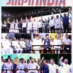 Mumbai Political Arena Ignites as Rahul Gandhi Wraps Bharat Jodo Nyay Yatra Amidst INDIA vs. NDA Clash