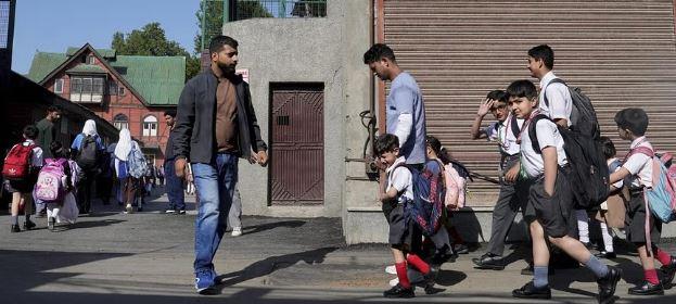 Schools, colleges reopen across Kashmir, border districts remain exempt