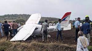 Training aircraft makes emergency landing in Karnataka’s Belagavi, pilots sustain minor injuries