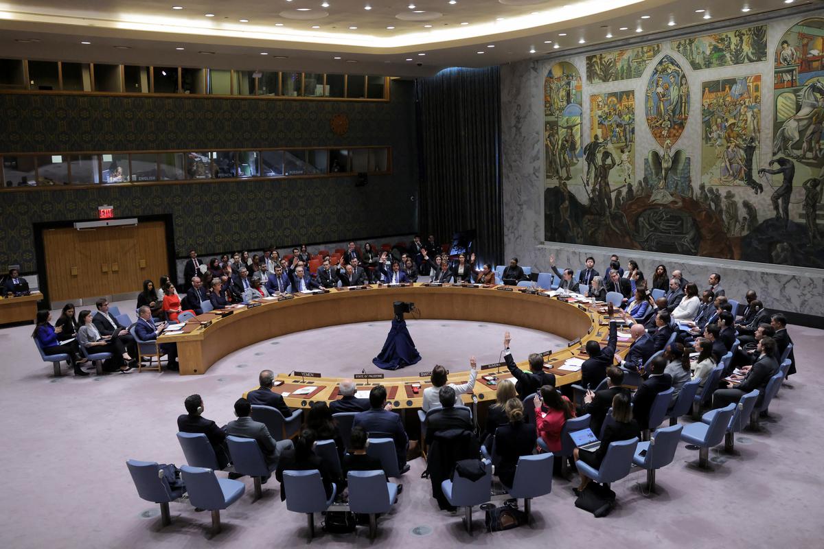 UN Security Council for first time demands ‘immediate’ ceasefire in Gaza; US abstains